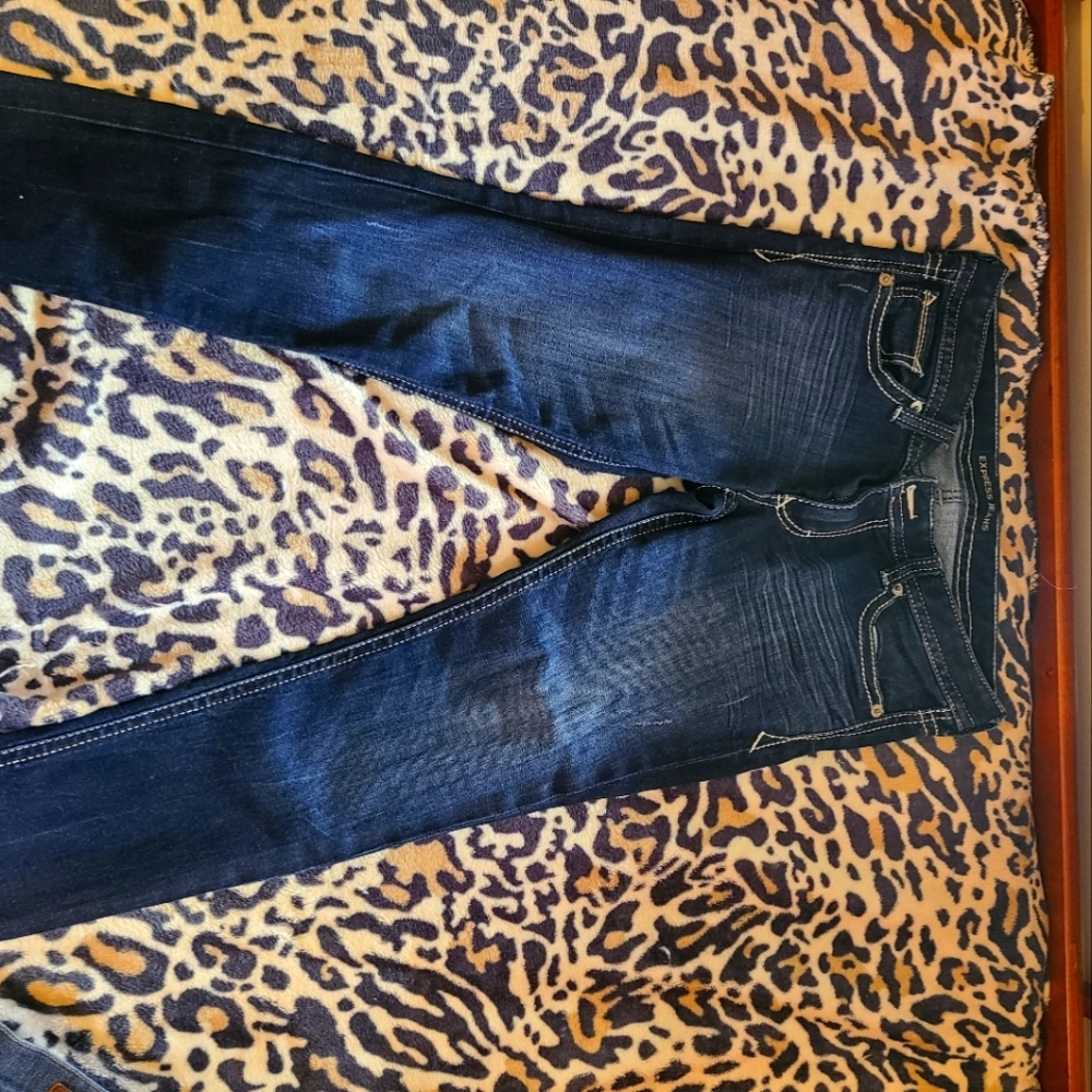 Vintage Express jeans.